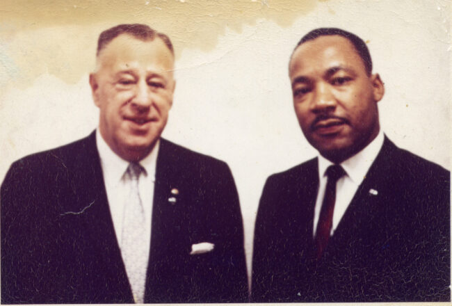 Kivie Kaplan_Kivie & MLK high res