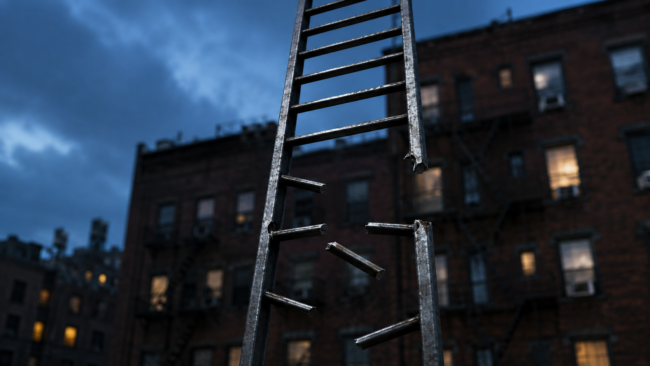 Broken ladder